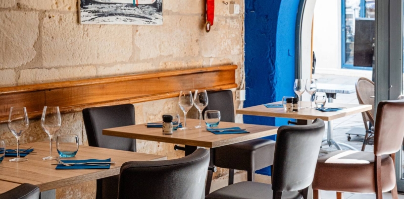 Le restaurant - Le P'tit Amiral - restaurant LA ROCHELLE - Restaurant Marché Central - Restaurant italien La Rochelle